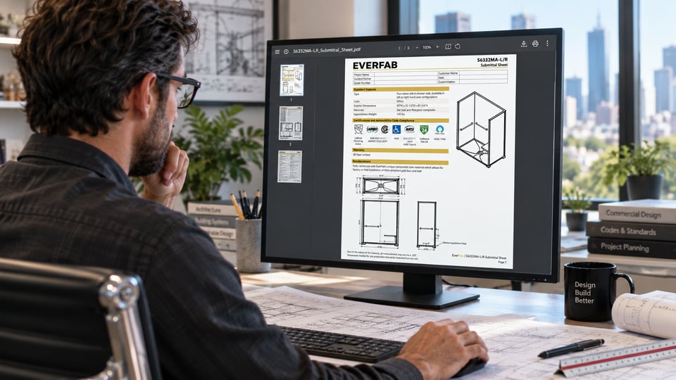 How Architects Can Use Revit Shower Families, Submittals, and BIM Files in Project Design
