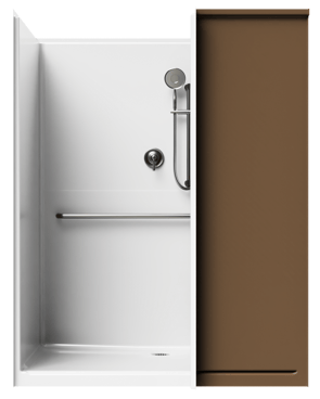 5’ Alternate Roll-in Type Shower