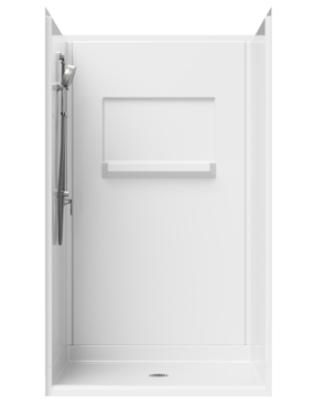 4-Piece Roll-in Shower