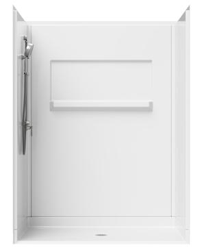 4-Piece Roll-in Shower