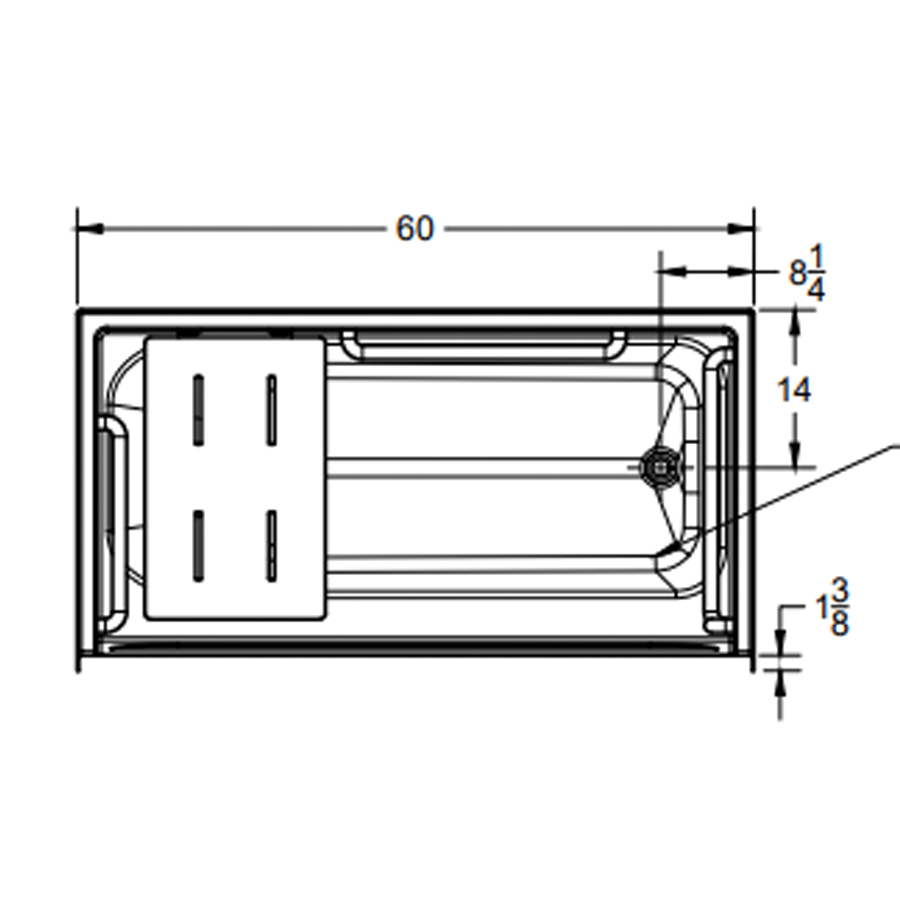 5' TubShower Combo Unit