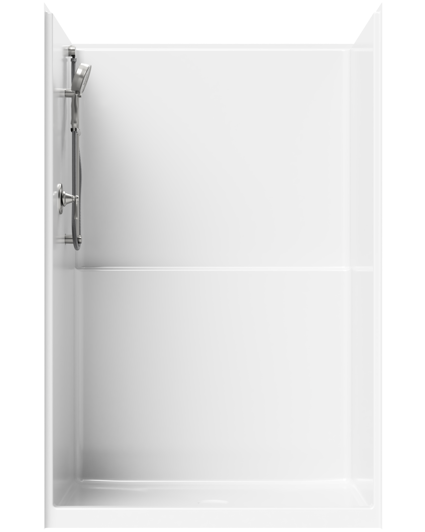4' Shower with Soap Ledge