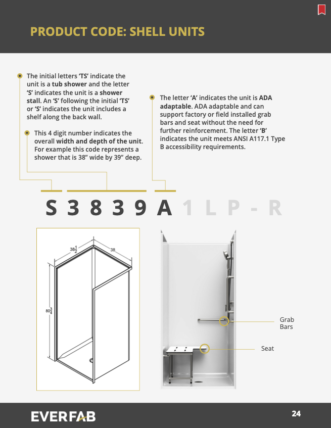 product code page 1