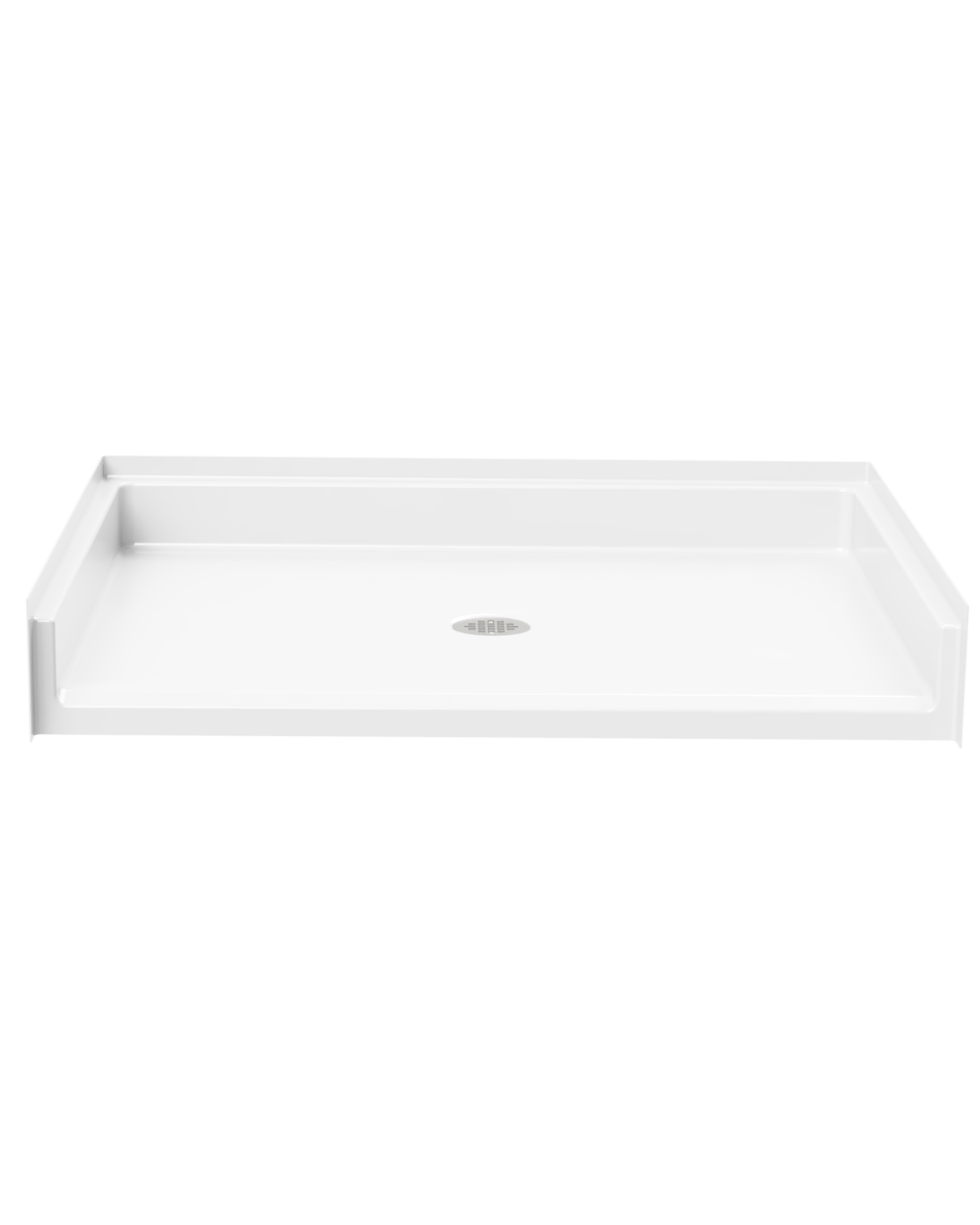 Single Piece Roll-in Shower Pan