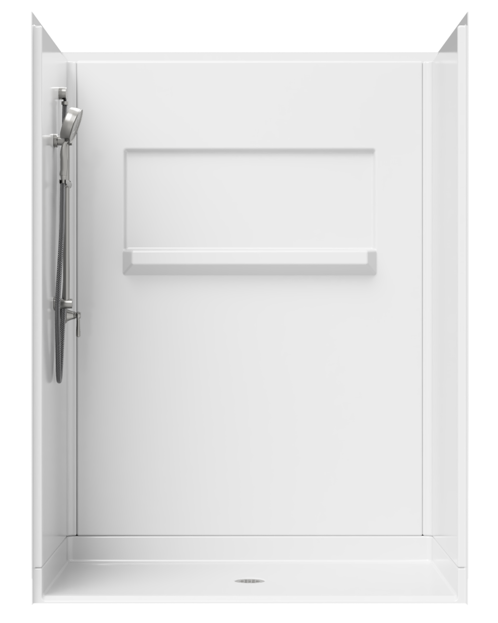 4-Piece Roll-in Shower