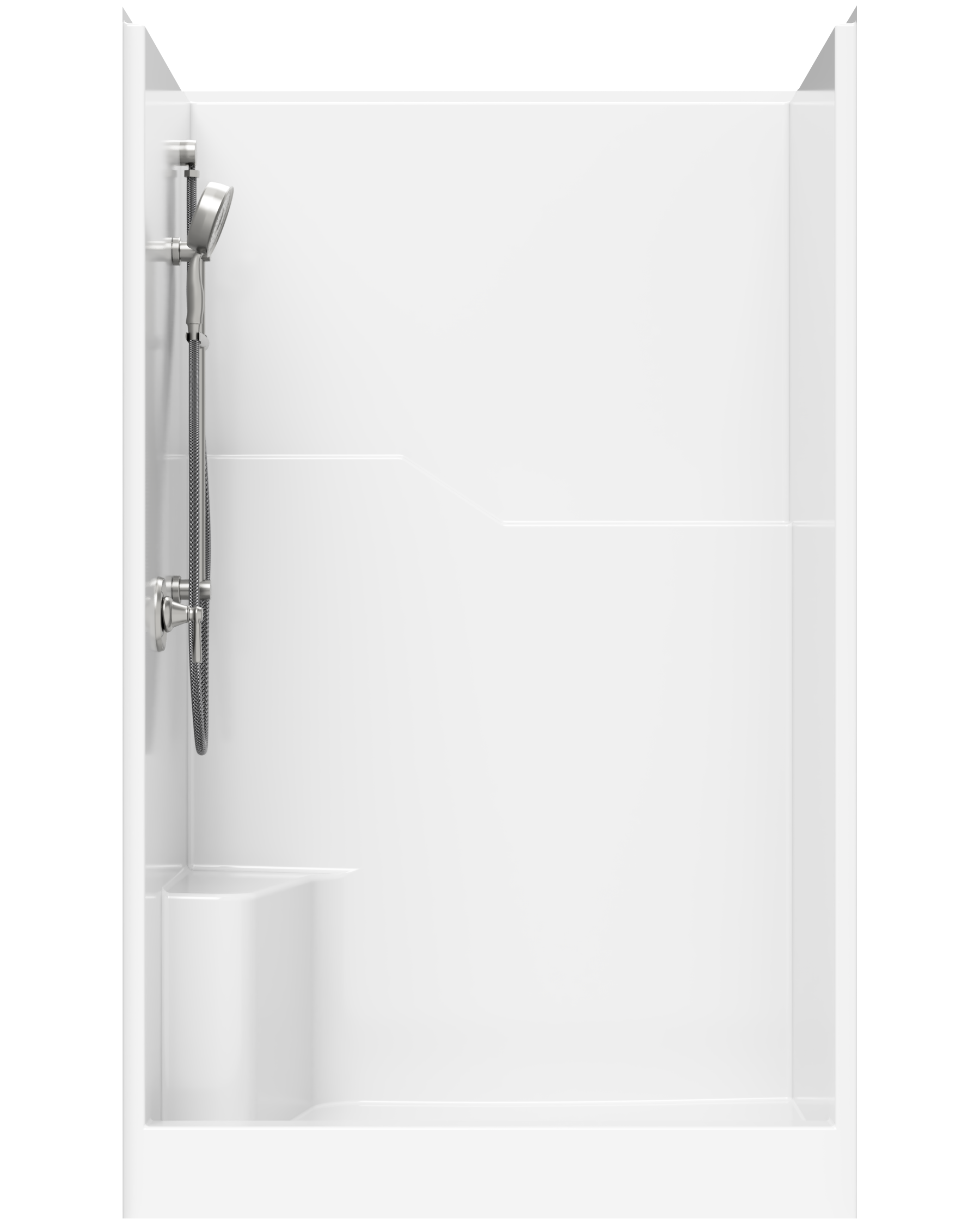 4 One-Piece Shower