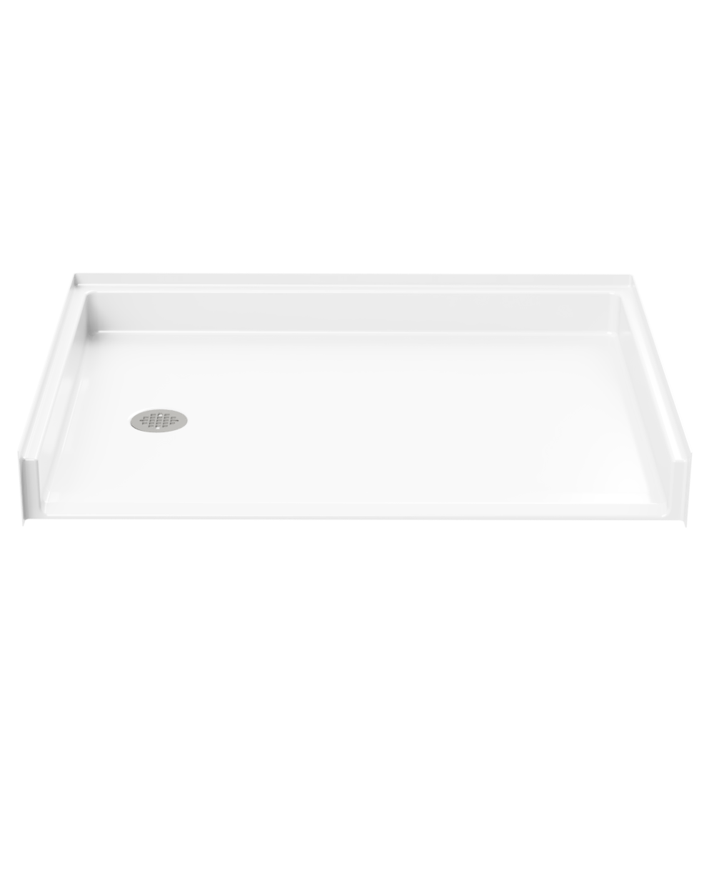 Single Piece Roll-in Shower Pan