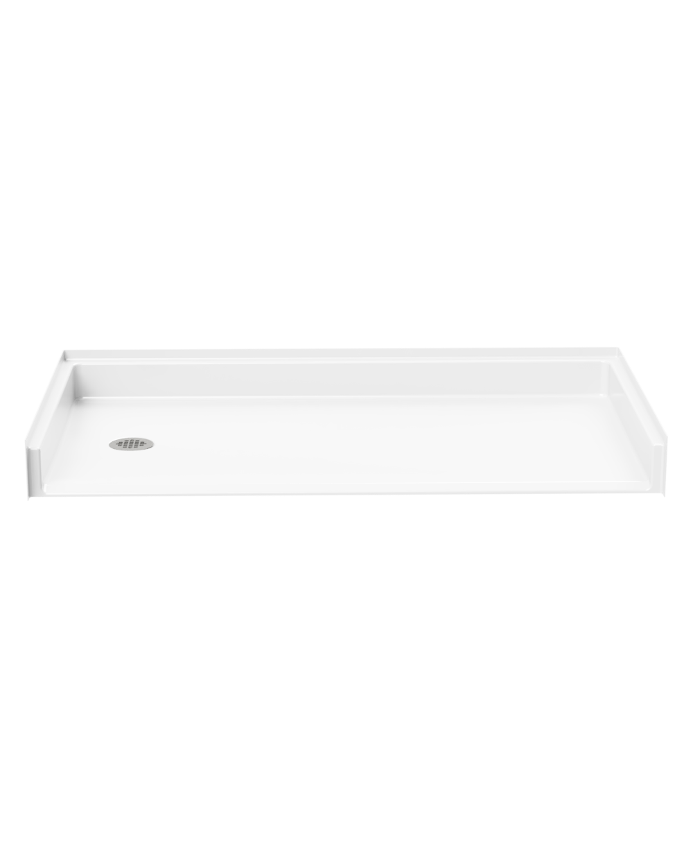 Single Piece Roll-in Shower Pan