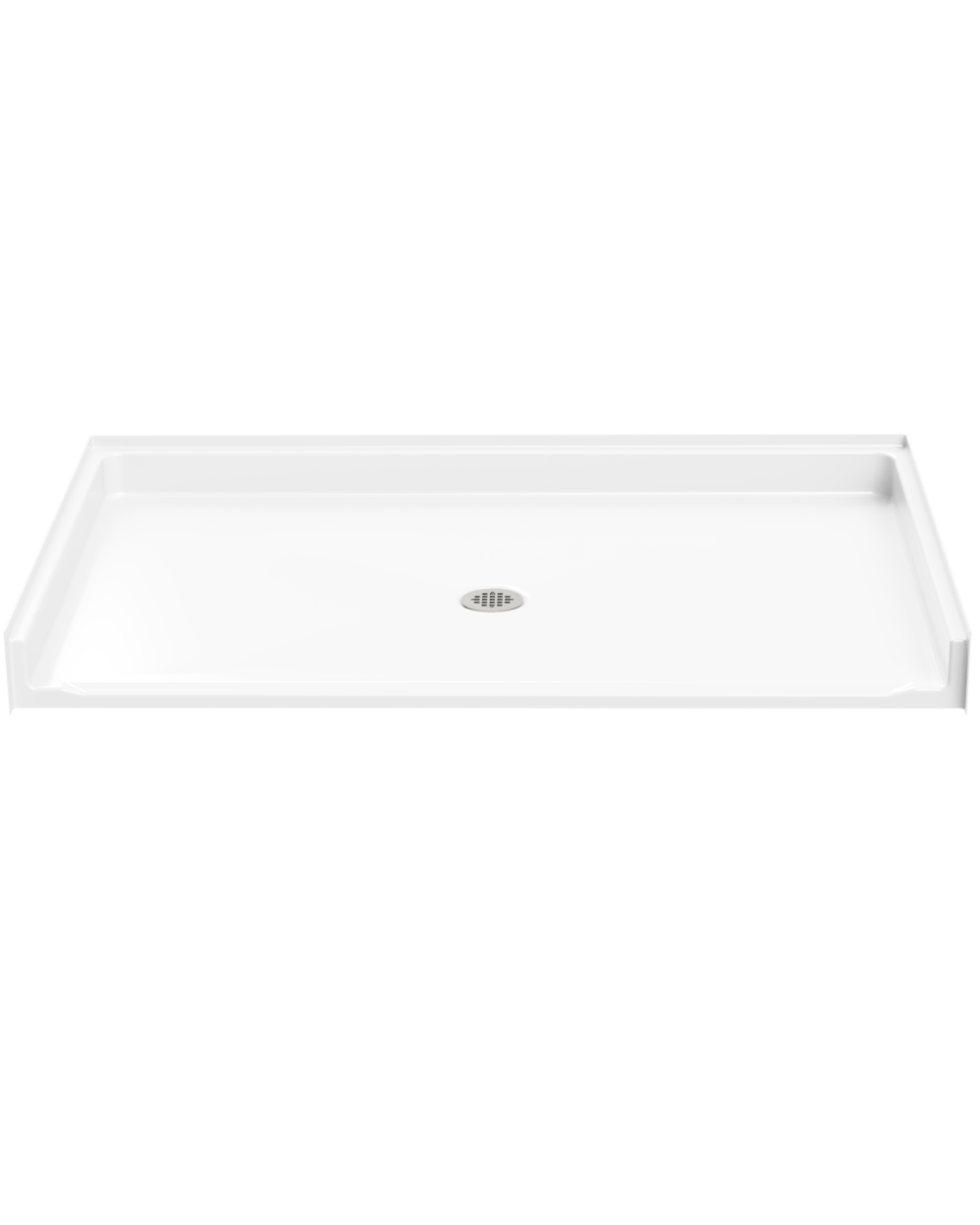 Single-Piece Roll-in Shower Pan