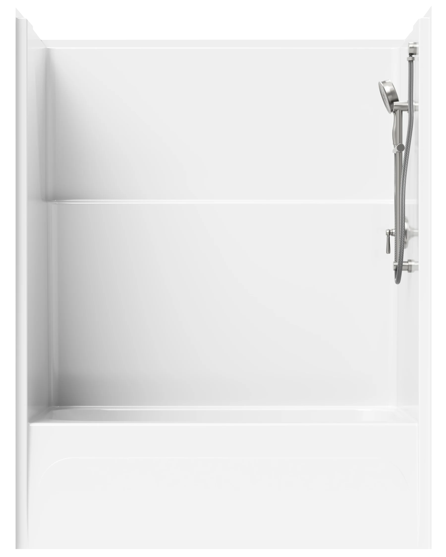 5' Tub-Shower Combo Unit with Shelf