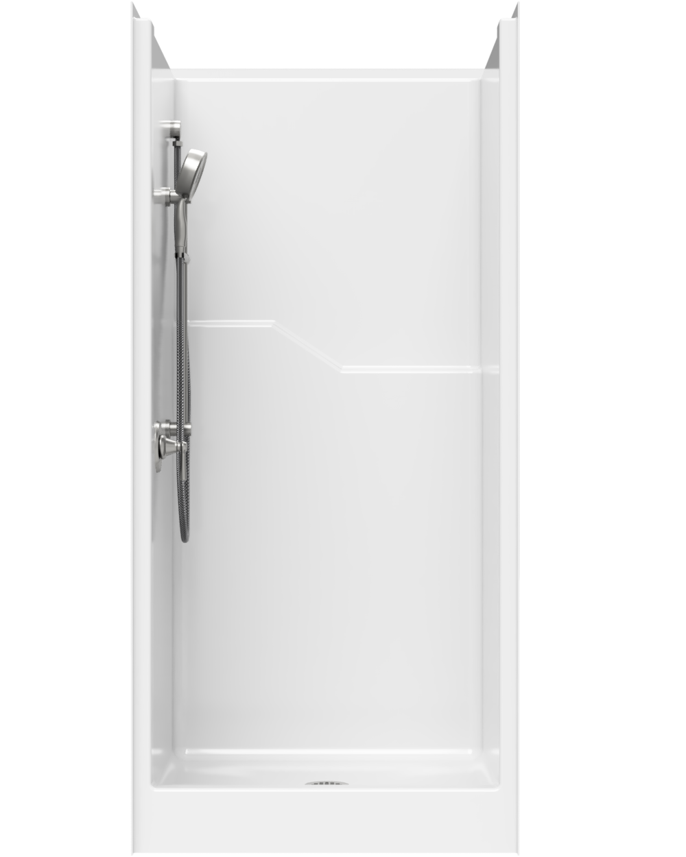 3 One-Piece Shower