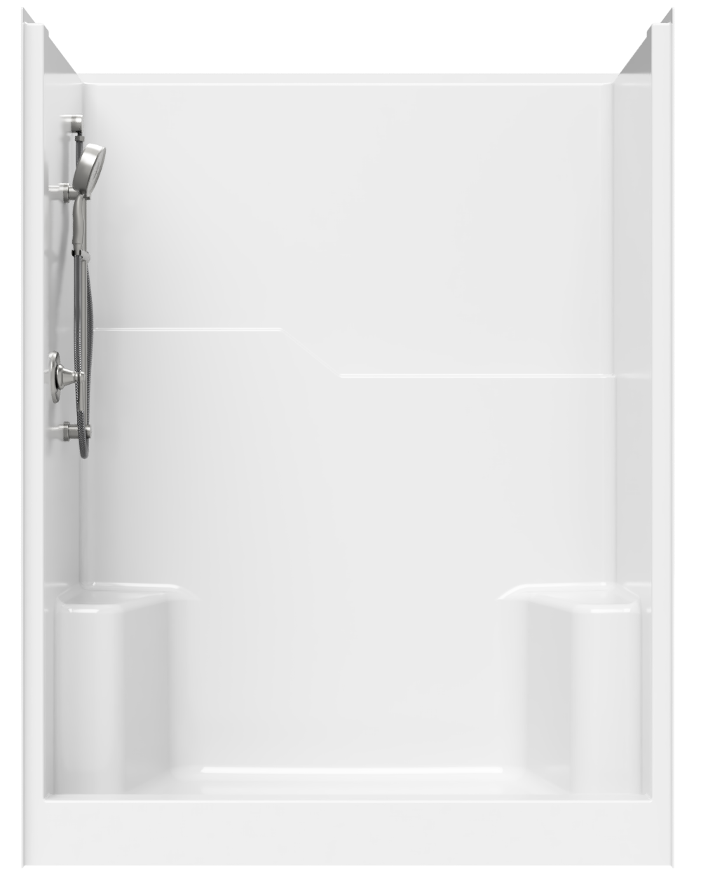 5 One-Piece Shower