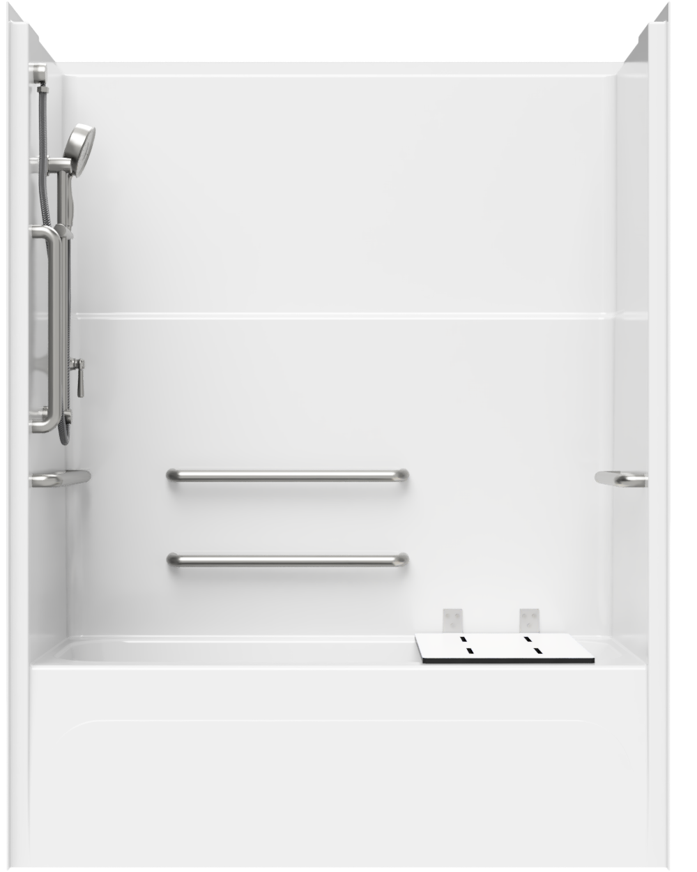 5' Tub-Shower Combo Unit with Shelf