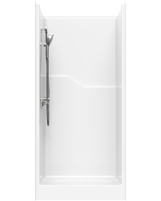 3 One-Piece Shower
