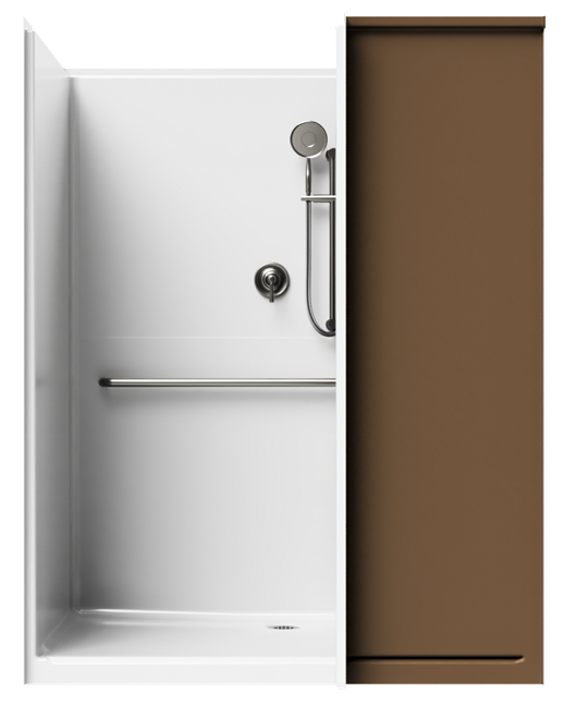5’ Alternate Roll-in Type Shower