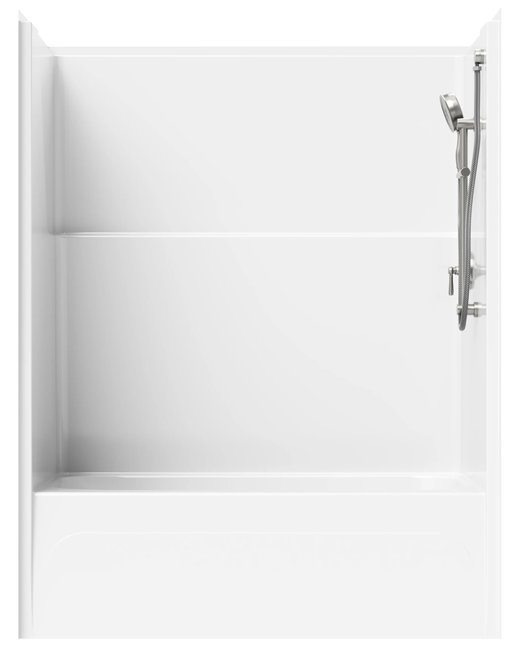 5 Tub-Shower Combo Unit with Shelf